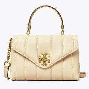 TORY BURCH Kira Quilted Lambskin Square Crossbody Bag